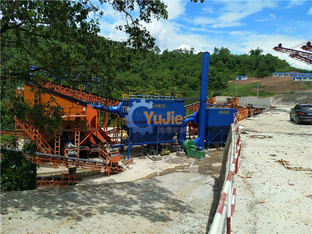 云南景东砂石生产线环保设备总承包项目